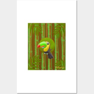 Excited Toucan! Posters and Art